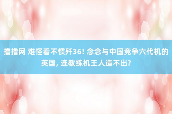 撸撸网 难怪看不惯歼36! 念念与中国竞争六代机的英国， 连教练机王人造不出?