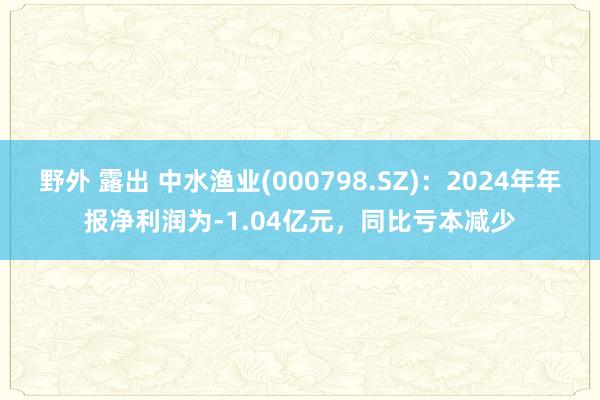 野外 露出 中水渔业(000798.SZ)：2024年年报净利润为-1.04亿元，同比亏本减少